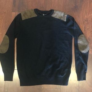 Forever 21 Sweater W/ Elbow Patches - Sz M - Mens